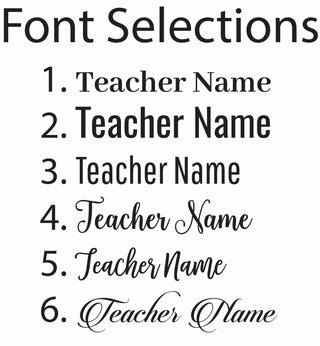 Customized Bamboo Sticky Note Holder - Great Teacher Gift Student Teacher Appreciation