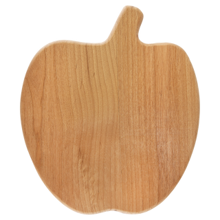 Teacher Award 8" x 9 1/2" Alder Wood Apple shape Plaque