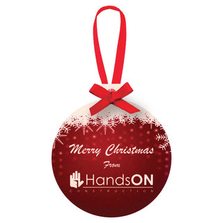 Personalized Photo Christmas Ornaments - Aluminum Metal Custom