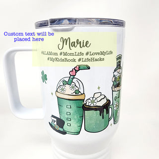 Irish Coffee School Driveline 20 oz. Insulated Travel Mug w/Slider Lid